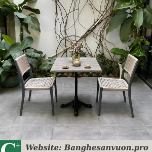 Bộ bàn ghế ban công SVAN-GMTBC-01