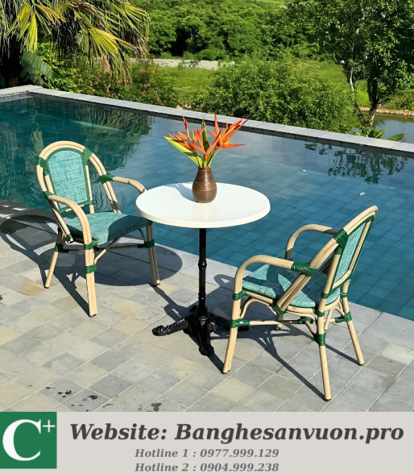 Bộ bàn ghế ban công SVAN-GMTBC-082