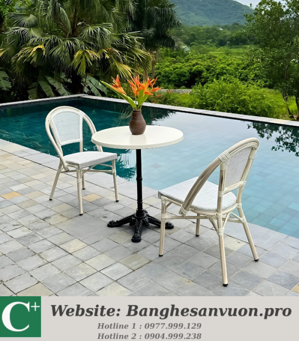 Bộ bàn ghế ban công SVAN-GMTBC-09T