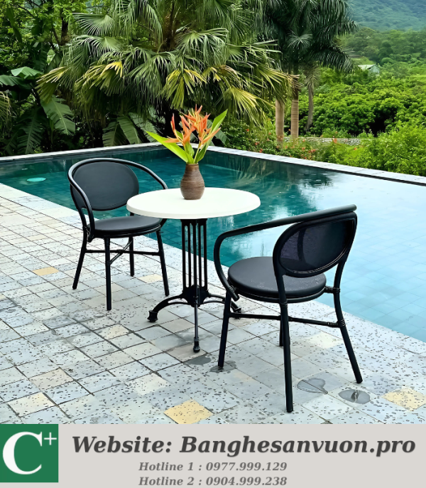 Bộ bàn ghế ban công SVAN-GMTBC-10