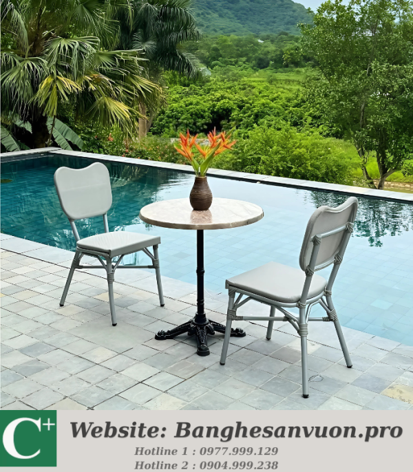 Bộ bàn ghế ban công SVAN-GMTBC-11