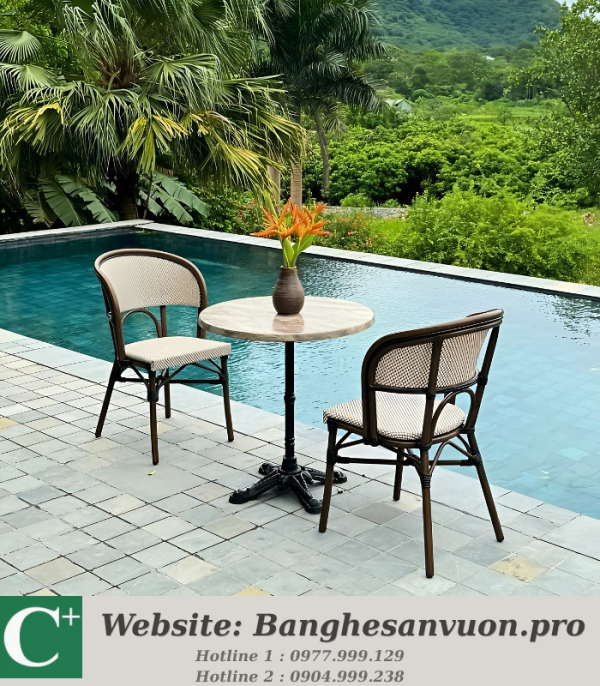 Bộ bàn ghế ban công SVAN-GMTBC-14