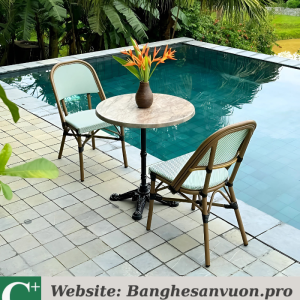 Bộ bàn ghế ban công SVAN-GMTBC-15X