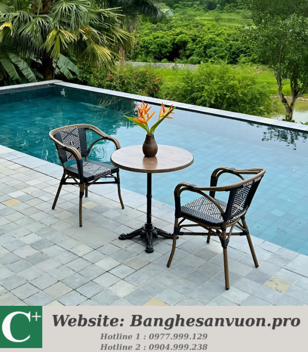Bộ bàn ghế ban công SVAN-GMTBCM-02