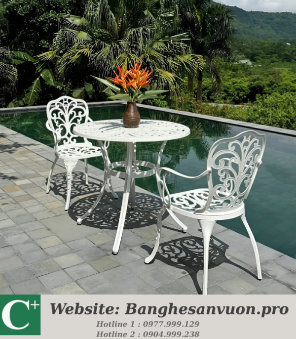 Bộ bàn ghế ban công SVAN-GMTBG-10T