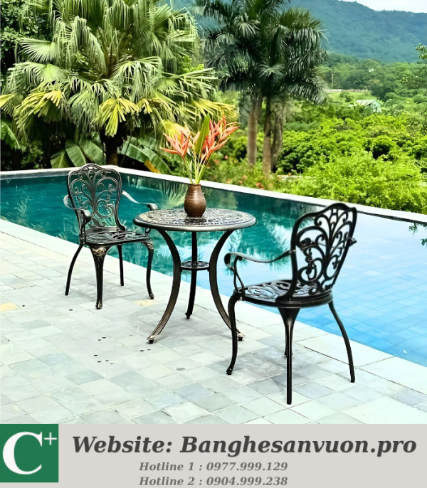 Bộ bàn ghế ban công SVAN-GMTBG-11N