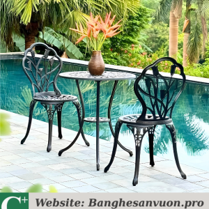 Bộ bàn ghế ban công SVAN-GMTBG-12N