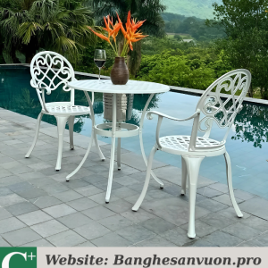 Bộ bàn ghế ban công SVAN-GMTBG-17T
