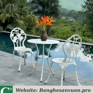 Bộ bàn ghế ban công SVAN-GMTBG-27T