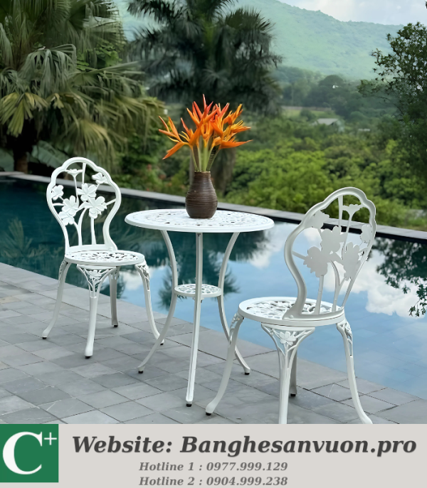 Bộ bàn ghế ban công SVAN-GMTBG-27T