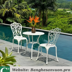 Bộ bàn ghế ban công SVAN-GMTBG14-D60T