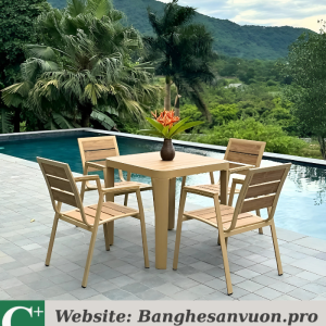 Bộ bàn ghế ngoài trời SVAN-GMTBC-VB