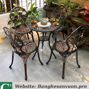 Bộ bàn ghế sân vườn SVAN-GMTBG-027N