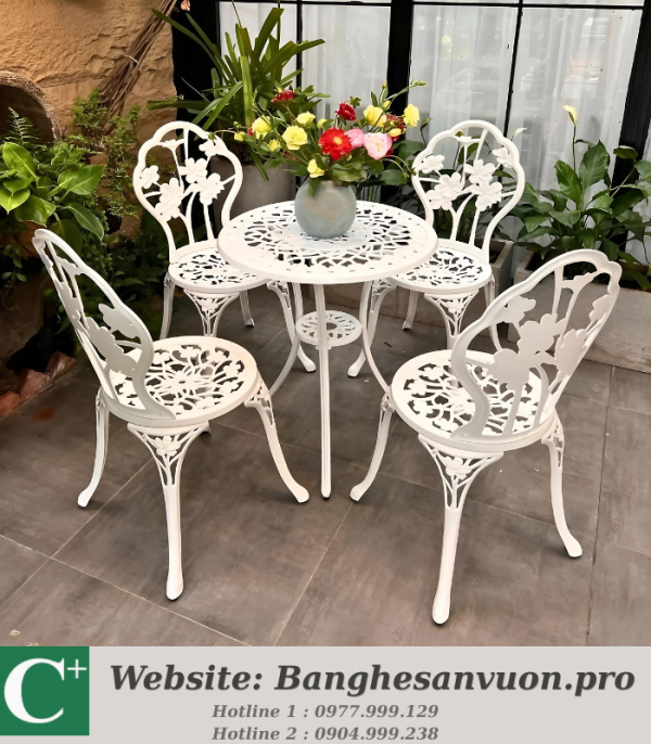 Bộ bàn ghế sân vườn SVAN-GMTBG-027T