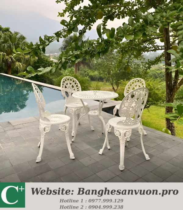 Bộ bàn ghế sân vườn SVAN-GMTBG-028T
