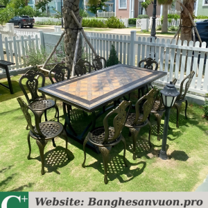 Bộ bàn ghế sân vườn SVAN-GMTBG-02CNM