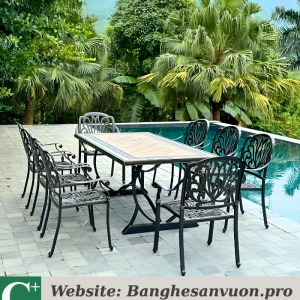 Bộ bàn ghế sân vườn SVAN-GMTBG-03CNM