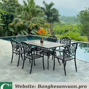 Bộ bàn ghế sân vườn SVAN-GMTBG-03CNN