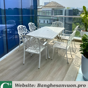 Bộ bàn ghế sân vườn SVAN-GMTBG-03CNT