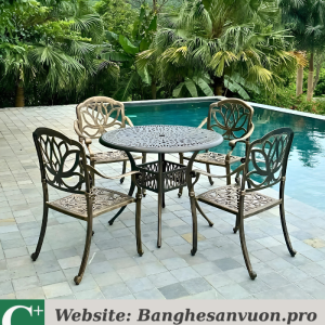 Bộ bàn ghế sân vườn SVAN-GMTBG-03N1