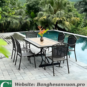 Bộ bàn ghế sân vườn SVAN-GMTBG-05CNM