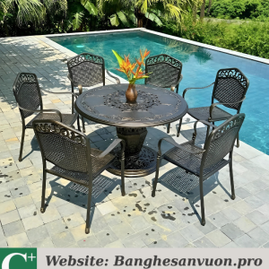 Bộ bàn ghế sân vườn SVAN-GMTBG-05TN