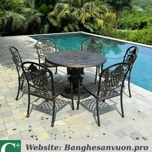 Bộ bàn ghế sân vườn SVAN-GMTBG-06TN