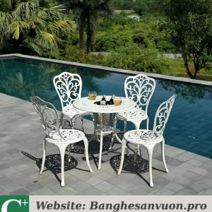 Bộ bàn ghế sân vườn SVAN-GMTBG-14T