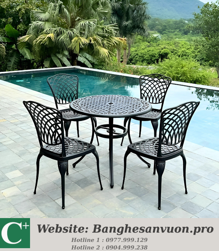 Bộ bàn ghế sân vườn SVAN-GMTBG-16