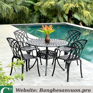 Bộ bàn ghế sân vườn SVAN-GMTBG-19N