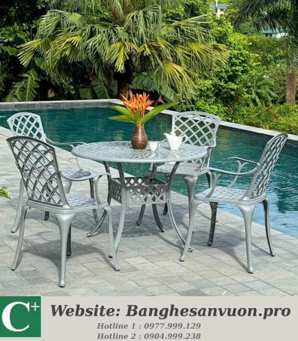 Bộ bàn ghế sân vườn SVAN-GMTBG-21TG