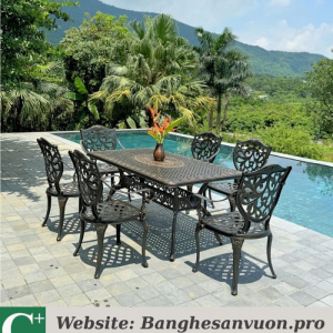 Bộ bàn ghế sân vườn SVAN-GMTBG-22CNN
