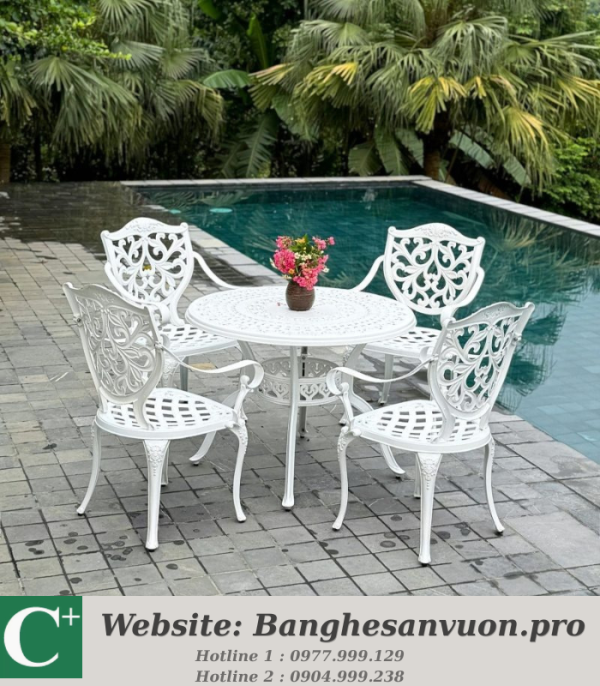 Bộ bàn ghế sân vườn SVAN-GMTBG-22T