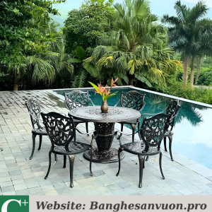 Bộ bàn ghế sân vườn SVAN-GMTBG-22TN