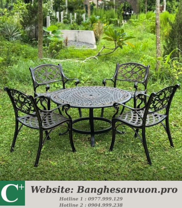 Bộ bàn ghế sân vườn SVAN-GMTBG-23N