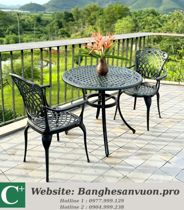 Bộ bàn ghế sân vườn SVAN-GMTBG-26X