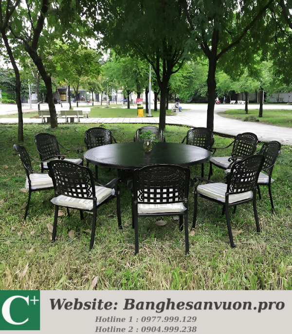 Bộ bàn ghế sân vườn SVAN-GMTBG-D1.7M