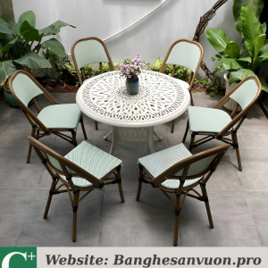 Bộ bàn ghế sân vườn SVAN-GMTBG-GC15X