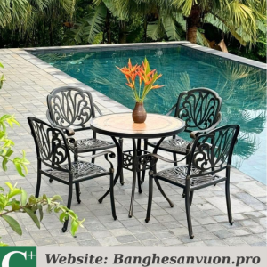 Bộ bàn ghế sân vườn SVAN-GMTBG03-D84M