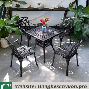 Bộ bàn ghế sân vườn SVAN-GMTBG19-V80N