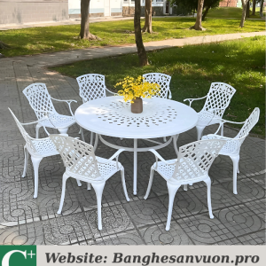 Bộ bàn ghế sân vườn SVAN-GMTBG21-D150T
