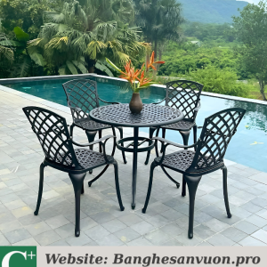 Bộ bàn ghế sân vườn SVAN-GMTBG21-D90N