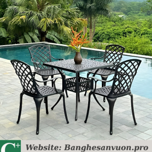 Bộ bàn ghế sân vườn SVAN-GMTBG21-V80N