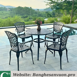 Bộ bàn ghế sân vườn SVAN-GMTBG26-D90N