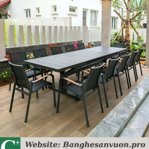 Bộ bàn ghế ngoài trời SVAN-GMTBKD-01
