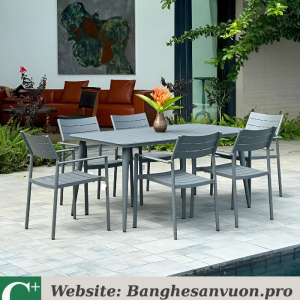Bộ bàn ghế sân vườn SVAN-GMTBN-CNX