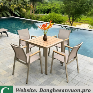 Bộ bàn ghế sân vườn SVAN-GMTBTL-GT