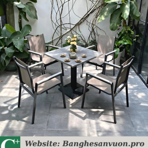 Bộ bàn ghế ngoài trời SVAN-GMTBTL-LL