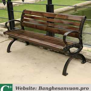 Ghế công viên nan nhựa HDPE SVAN-GMTGCV-03