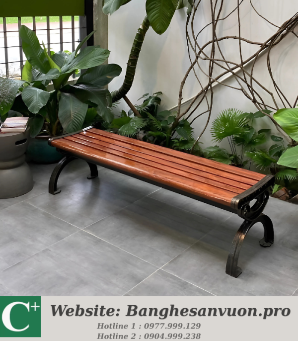 Ghế công viên không tựa lưng SVAN-GMTGCV-07
